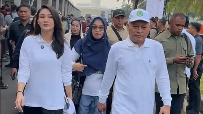 Gubernur Maluku Utara terpilih Sherly Tjoanda (kiri) dan Wakil Gubernur Maluku Utara terpilih Sarbin Sehe.