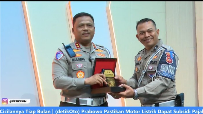 Kakorlantas Irjen Agus Suryo Nugroho Apresiasi Aipda Agus