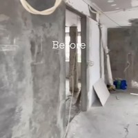Penampakan walk in closet di dalam kamar Vincent dan Jedar sebelum selesai direnovasi. Foto: Instagram/@inijedar