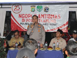 Polisi Buat Pos Pantau Cegah Tawuran Jelang Ramadan di Tambora Jakbar