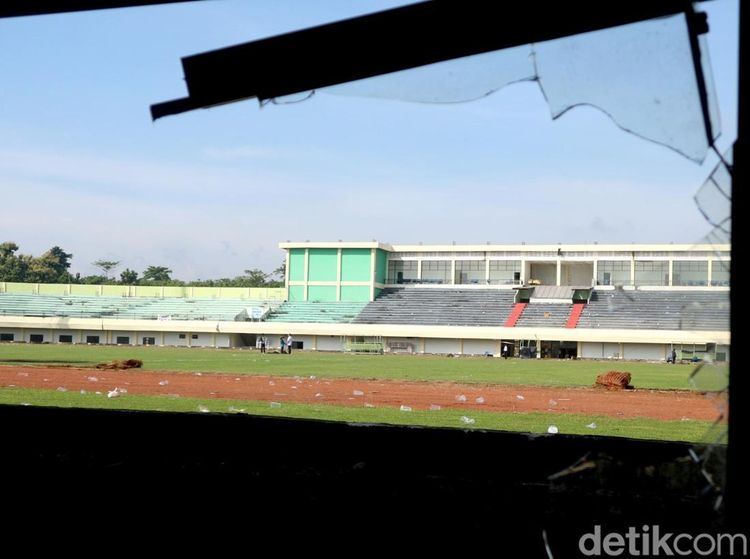 Potret Kerusakan Stadion Tuban Usai Laga Persela Vs Persijap