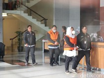 Penampakan Mbak Ita dan Suami Pakai Rompi Tahanan di KPK