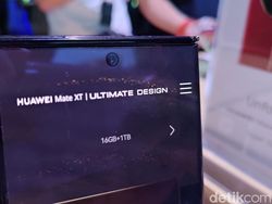 Melihat Huawei Mate XT Ultimate Lebih Dekat, Layar Besar dan Bodi Tipis