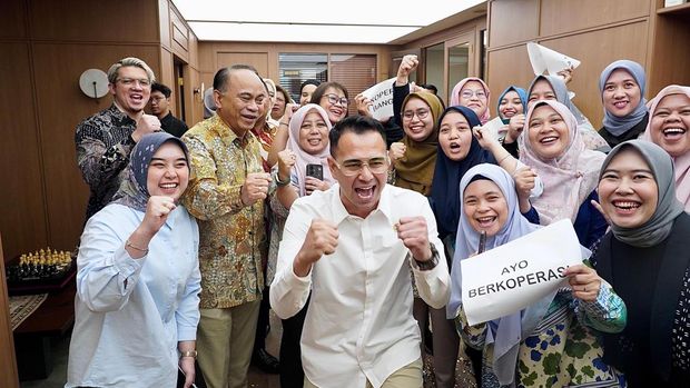 Menteri Koperasi, Budi Arie dan Utusan Khusus Presiden, Raffi Ahmad