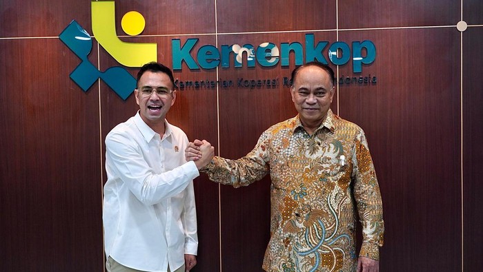 Menteri Koperasi, Budi Arie dan Utusan Khusus Presiden, Raffi Ahmad