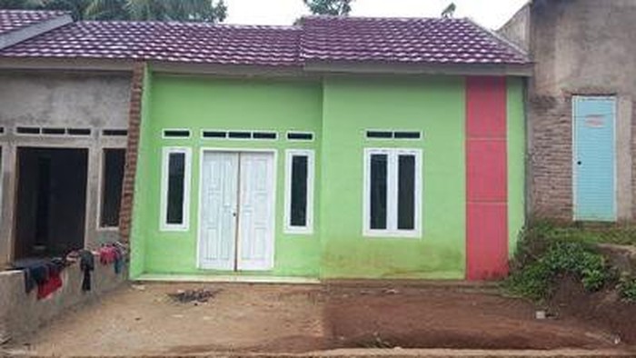 Penampakan rumah di Barokah Residence