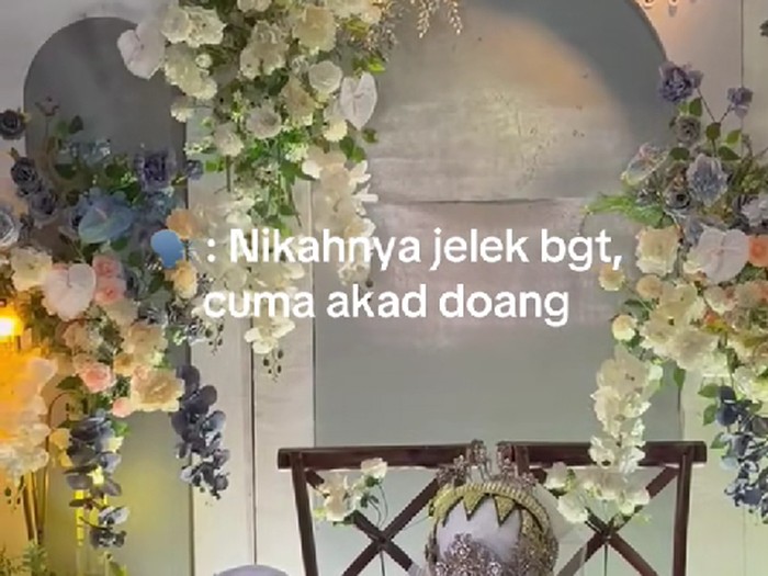Pengantin ini mengungkapkan alasannya untuk tidak menggelar resepsi pernikahan, demi bisa membangun rumah sendiri