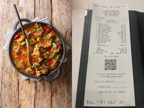 Pesan Kari Domba, Tagihan Makan Wanita Ini Bengkak sampai Rp 7 Juta