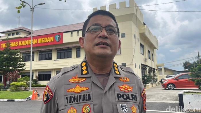 Plh Kabid Humas Polda Sumut Kombes Yudhi Pinem. (Finta Rahyuni/detikSumut)