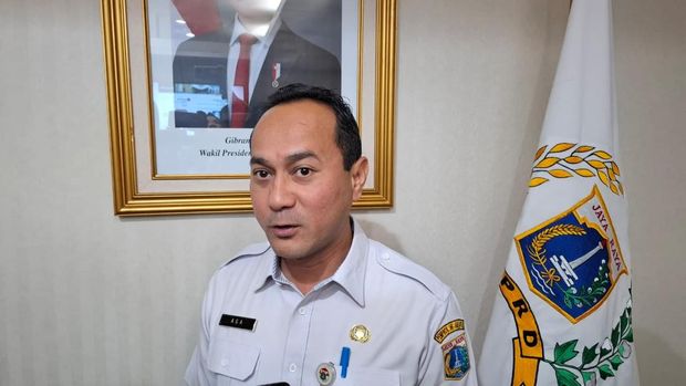 Plt Sekretaris DPRD DKI Jakarta Augustinus (Belia/detikcom)