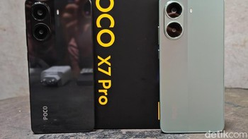 Kira-kira berapa ya harga Poco X7 dan Poco X7 Pro di Indonesia? Foto: Virgina Maulita Putri/detikINET