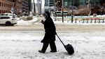 Potret Toronto Diselimuti Salju Tebal