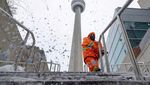 Potret Toronto Diselimuti Salju Tebal