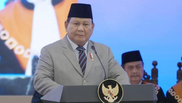Presiden Prabowo Subianto (dok. YouTube Setpres)
