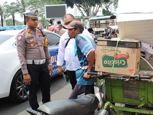 Belasan Bentor di Kota Pasuruan Ditilang, Sopir Diberi Pelatihan