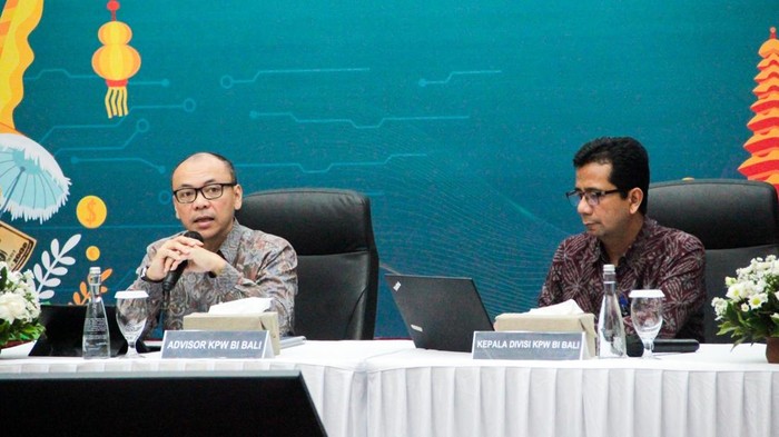 Rapat koordinasi penyelenggara KUPVA BB dan penyedia jasa pembayaran layanan remitansi (PJP LR) berizin se-Bali 2025 pada Selasa (18/2/2025). (BI Bali)