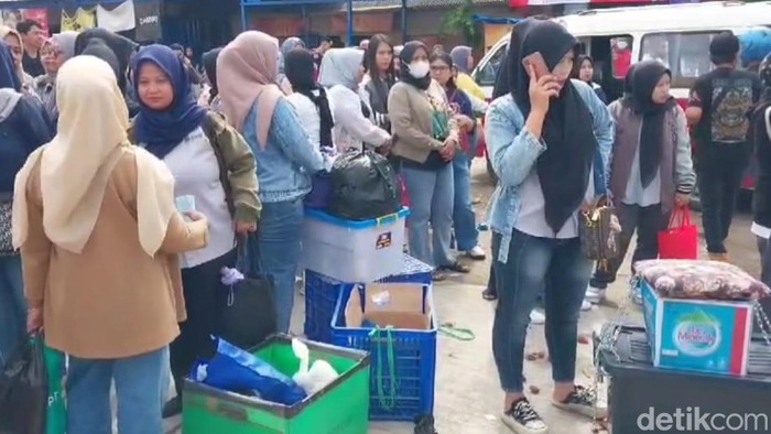 Ribuan karyawan PT Danbi Internasional terancam nganggur gegara perusahaan pailit.