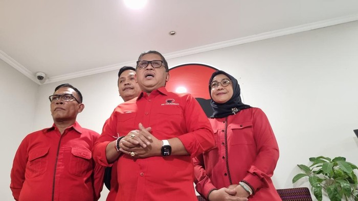 Sekjen PDIP Hasto Kristiyanto (Taufiq/detikcom)