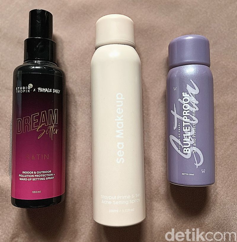 Setting Spray Makeup dari Brand Lokal
