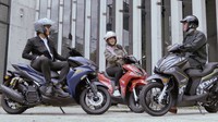 Mengusung varian 160 dan 125, Aveta  Nova memiliki tampang yang mirip dengan skuter buatan Jepang, Yamaha Aerox. Foto: Facebook Aveta Motor