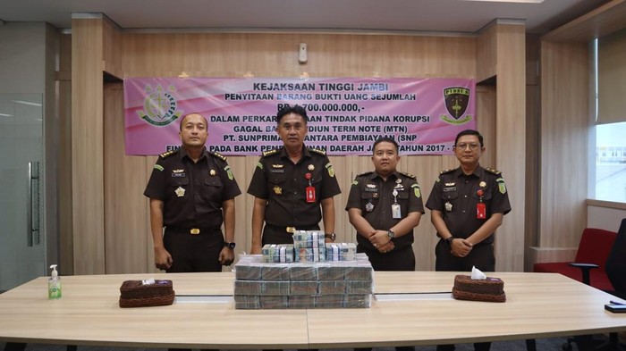 Uang senilai Rp 1,7 miliar disita jaksa