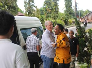 Warga Australia Datang ke Kota Mentok, Kenang Tragedi Perang Dunia II