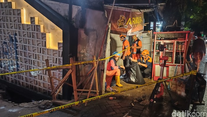 Warung Madura di Kota Malang ambrol