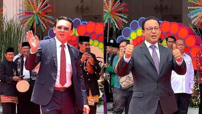 Anies dan Ahok di Balai Kota Bikin Pramono Gembira