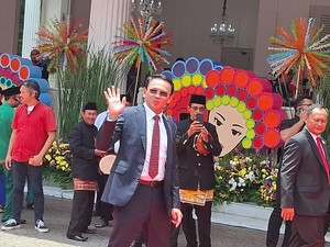 Anies hingga Ahok Hadiri Sertijab Gubernur Pramono di Balai Kota DKI