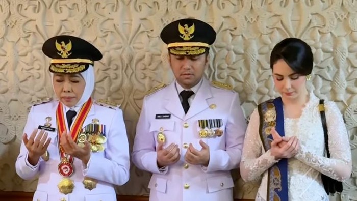 Arumi Bachsin dalam media sosial miliknya.