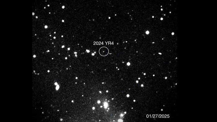 Asteroid YR4