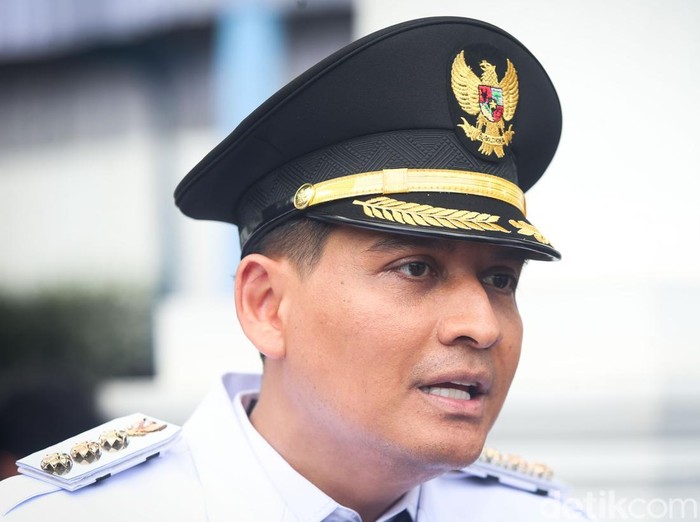 Bupati Indramayu, Lucky Hakim, menghadiri acara pelantikan kepala dan wakil daerah di Istana Negara, Jakarta, Kamis (20/2/2025).