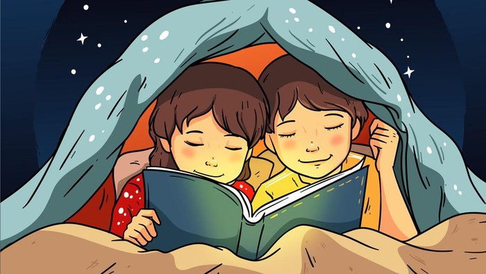 Ilustrasi Cerita Dongeng Sebelum Tidur yang Romantis untuk Pacar LDR