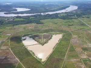 Kala Lubang Bekas Tambang di Kukar Disulap Jadi Wisata Danau Love