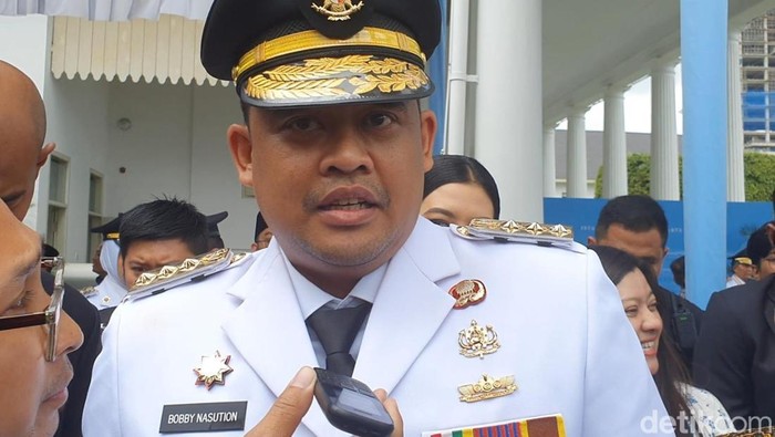 Gubernur Sumatera Utara Bobby Nasution (Eva/detikcom)