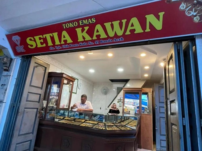 Harga emas di Banda Aceh naik