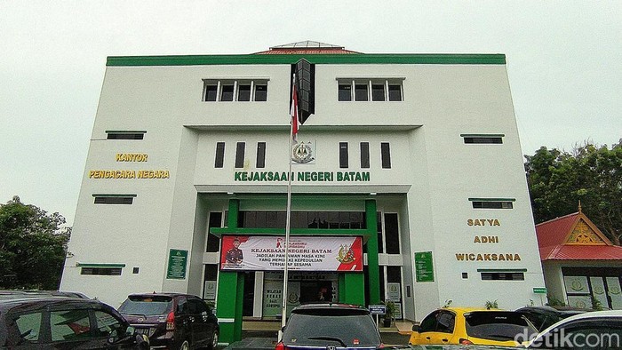 Kantor Kejaksaan Negeri Batam. (Alamudin Hamapu/detikSumut)