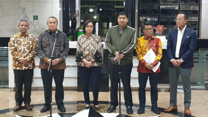 Konferensi Pers Menteri PKP Maruarar Sirait di Kementerian Keuangan