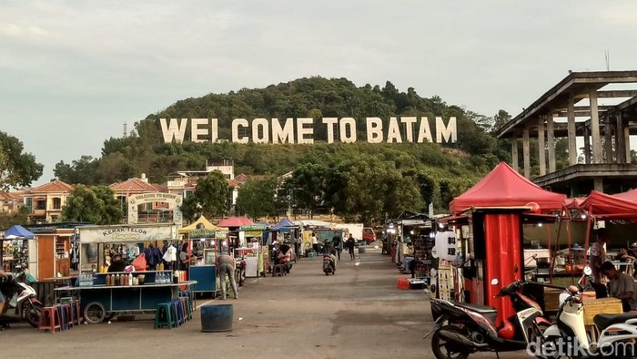 Landmark Welcome to Batam (Foto: Alamudin/detikSumut)