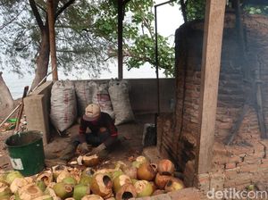 Keren! Sampah Kayu dan Kelapa di Bangsring Banyuwangi Dijadikan Arang