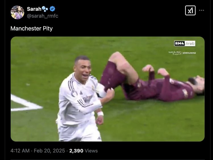 Meme: Madrid Vs Man City, Mbappe Bikin Gvardiol Nyungsep