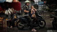 Ian (35) asal Jakarta berharap adanya THR untuk membantu ekonomi keluarga saat hari raya.