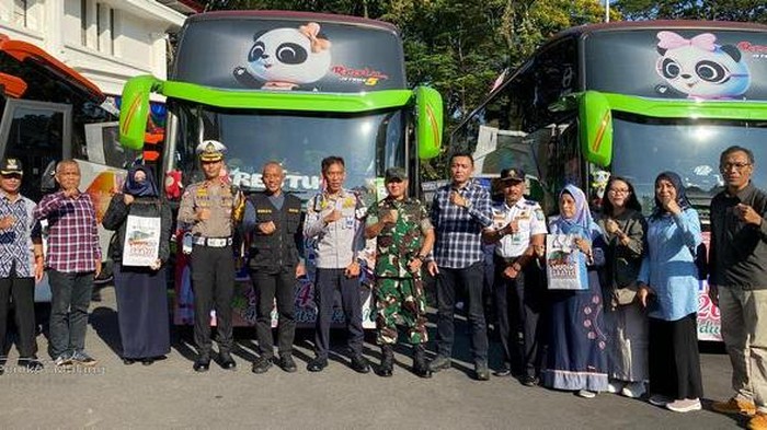 Mudik gratis 2024 di Kota Malang.