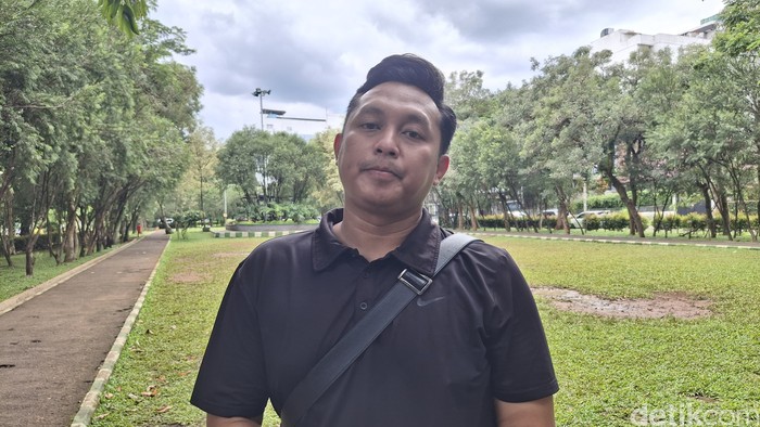 Orang tua korban pemukulan, Alfa Tauhid (M Sholihin/detikcom)