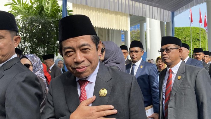 Para Ketua DPRD se-Indonesia hadiri pelantikan kepala daerah di Istana (Firda/detikcom)