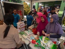 Potret Pasar Murah Diburu Jelang Ramadan