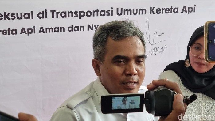 Penandatanganan deklarasi anti pelecehan seksual di Kereta Api.