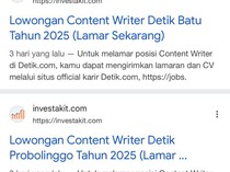 Waspada! Beredar Penipuan Loker Catut detikcom