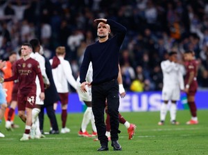 Ramai Fans City Tinggalkan Bernabeu usai Hat-trick Mbappe
