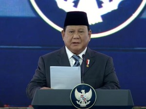 Kelakar Prabowo Sapa Ketum Parpol: Ketum Gerindra Saya Sendiri